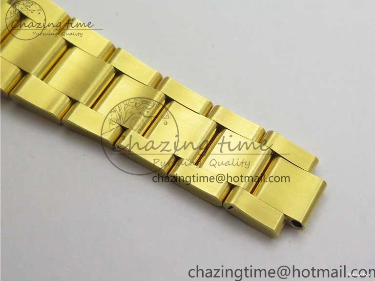 LN A2836 YG Dial Best Edition Wrapped Wrapped Bracelet Submariner Black 116618 D1F YG on 0207